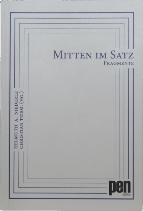 Mitten im Satz